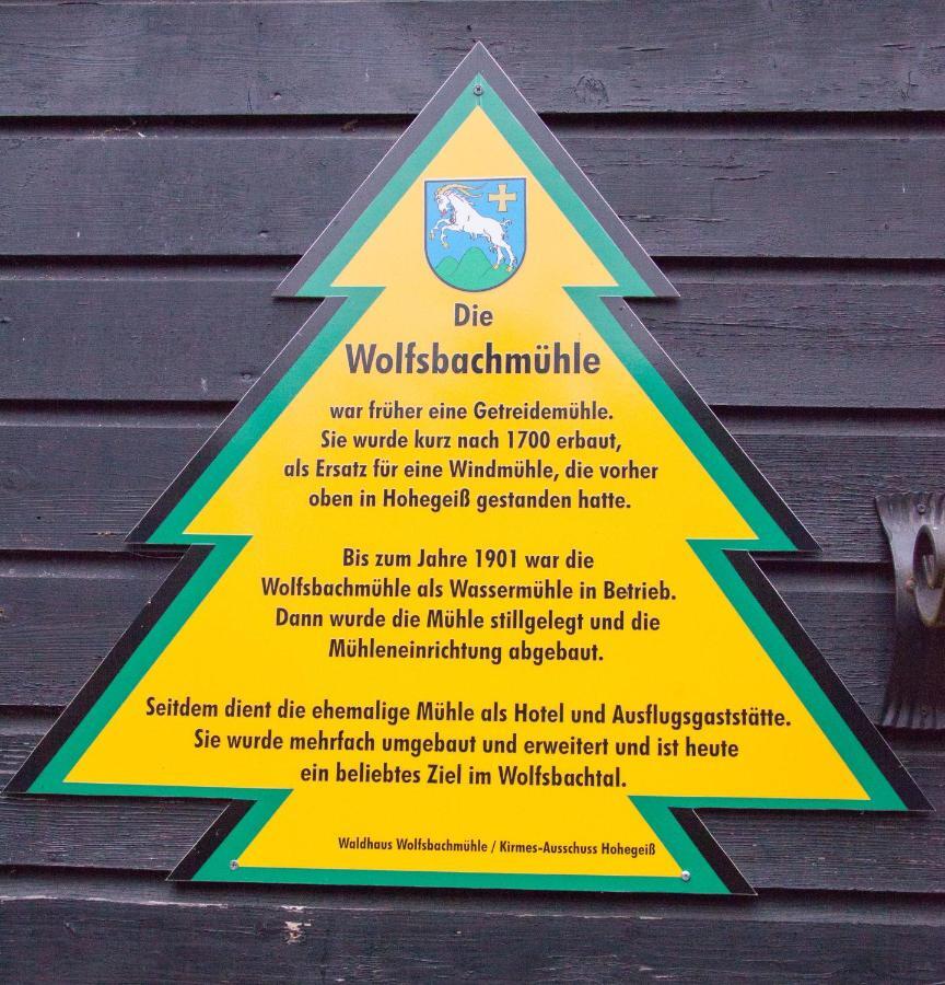 Hohegeiß Waldhaus Wolfsbachmuehle酒店 外观 照片